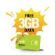 FREE SIM + FREE 3GB Data